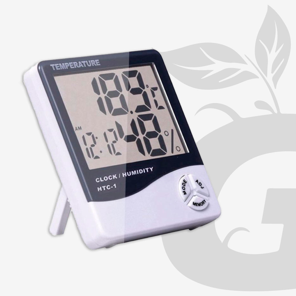 Termómetro-higrómetro digital con reloj, alarma y calendario [HTC-1] -  $0.00 : Electronica Japon