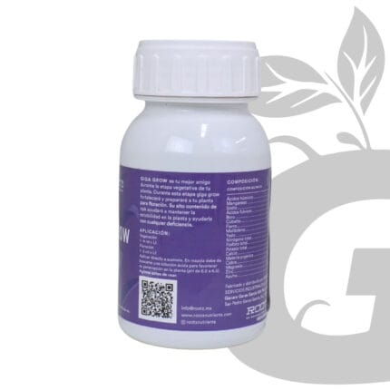 Green Grow Shop GigaGrow 250 Vista 1 Fertilizante Organico Engrozador de Tallos para Cultivos Indoor Outdoor Rootz - Giga Grow - Imagen 3