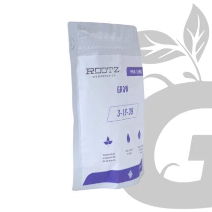 Green Grow Shop Rootz Hydroponics Line Grow 1 KG Nutriente Fertilizante Cultivo Indoor Hidroponico.3 Fertilizante Hidropónico Grow | Rootz - Imagen 3