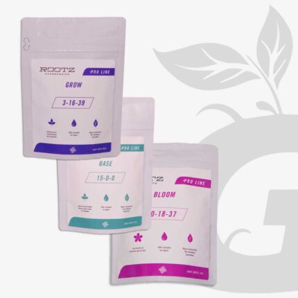 Green-Grow-Shop-Mexico-Kit-Rootz-Hydroponic-Pro-Line-150-GR-Rootz-fertilizante-para-cultivo-indoor..1 Fertilizante para Hidroponía + Kit para cultivo DWC Raíz flotante - Imagen 6