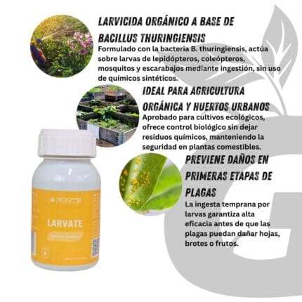 Rootz - Larvate Larvicida Orgánico - Imagen 4