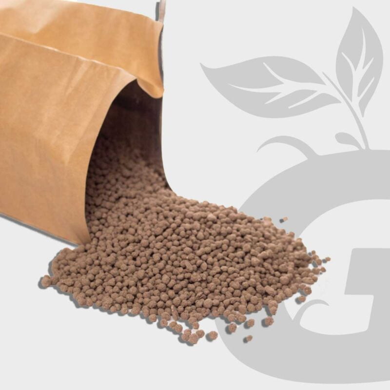 Micorrizas Grow Depot, el producto derramado para mostrar su consistencia y calidad que conseguimos.