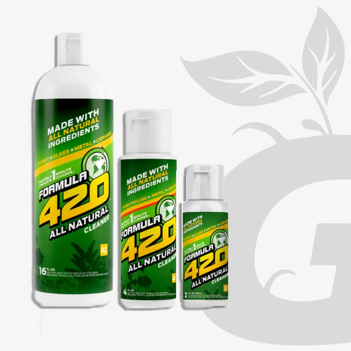 Green-Grow-Shop-A2-Formula-420-CULTIVO-INDOOR A2 Formula 420 - Limpiador Bong Pyrex Pipas Metal - Imagen 1