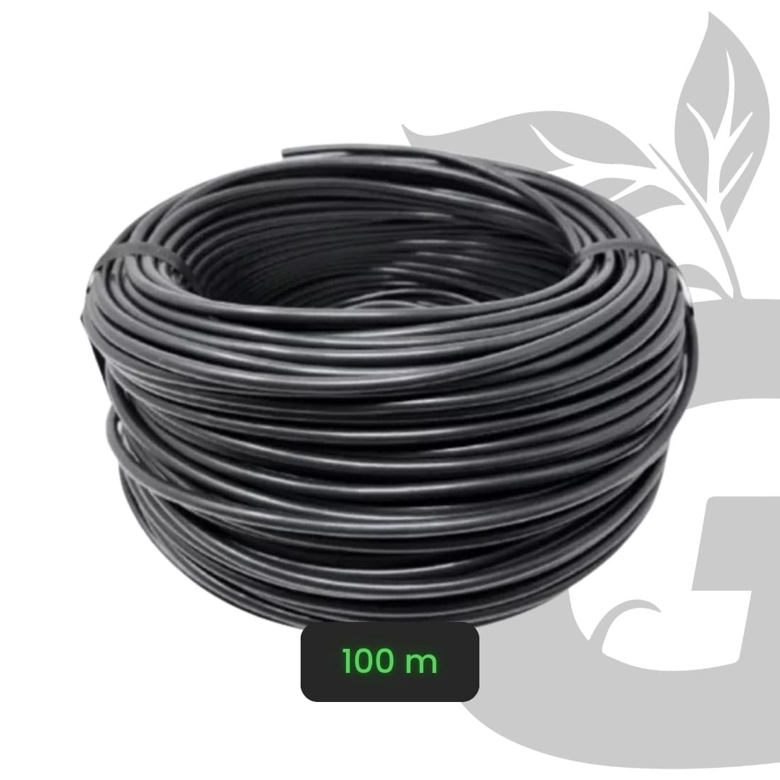 Green Grow Shop Manguera Poliducto 12 Ligero Riego por Goteo 100 mts Manguera para riego negra Irritec 1/2" 100 Metros - Imagen 1