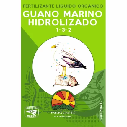 Guano Marino Hidrolizado en Líquido Fertilizante Orgánico | Mountainside Orgánicos - Imagen 3