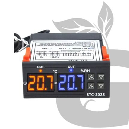 Control De Temperatura Y Humedad Termostato Para Incubadoras 110V/220V - Imagen 1