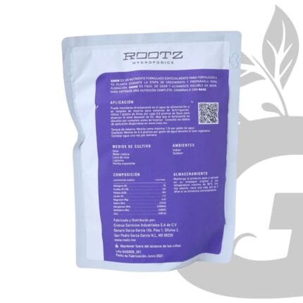 Green Grow Shop Rootz Hydroponics Line Grow 1 KG Nutriente Fertilizante Cultivo Indoor Hidroponico.2 Kit Rootz Hydroponic Pro Line 1Kg - Imagen 3