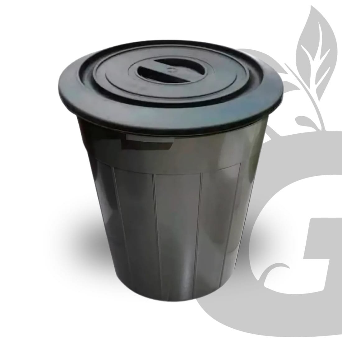 Bote Negro 60 Litros Depósito Agua 60L Reforzado Bote Plástico - Imagen 1