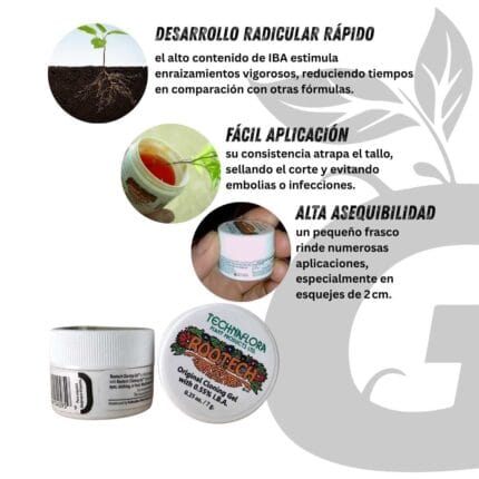 Green Grow Shop IHORT Q-Plug 4040 - Gallery 4 Rootech Gel Clonador Enraizador | Technaflora - Imagen 5