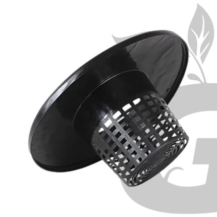 Maceta / Canastilla hidropónica para cubeta con borde ancho de 6" - Imagen 3