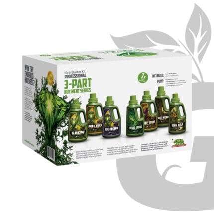 Emerald Harvest Kit Kick-Starter Kit de 3 Partes Fertilizantes Base + Aditivos