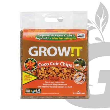 Sustrato Coco Coir Chips para aireación y drenaje de cultivo | GROW!T - Imagen 3