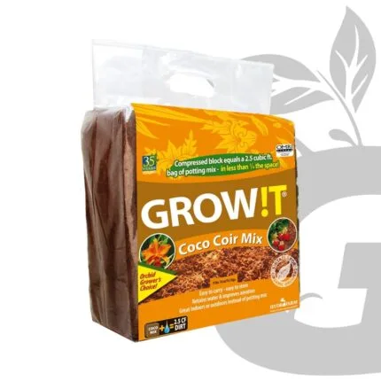 Sustrato Coco Coir Mix para aireación y drenaje de cultivo | GROW!T